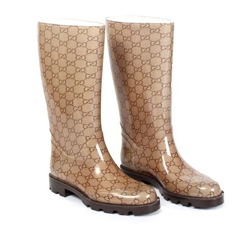 gucci wellington boots women's|gucci shoes women boots sale.